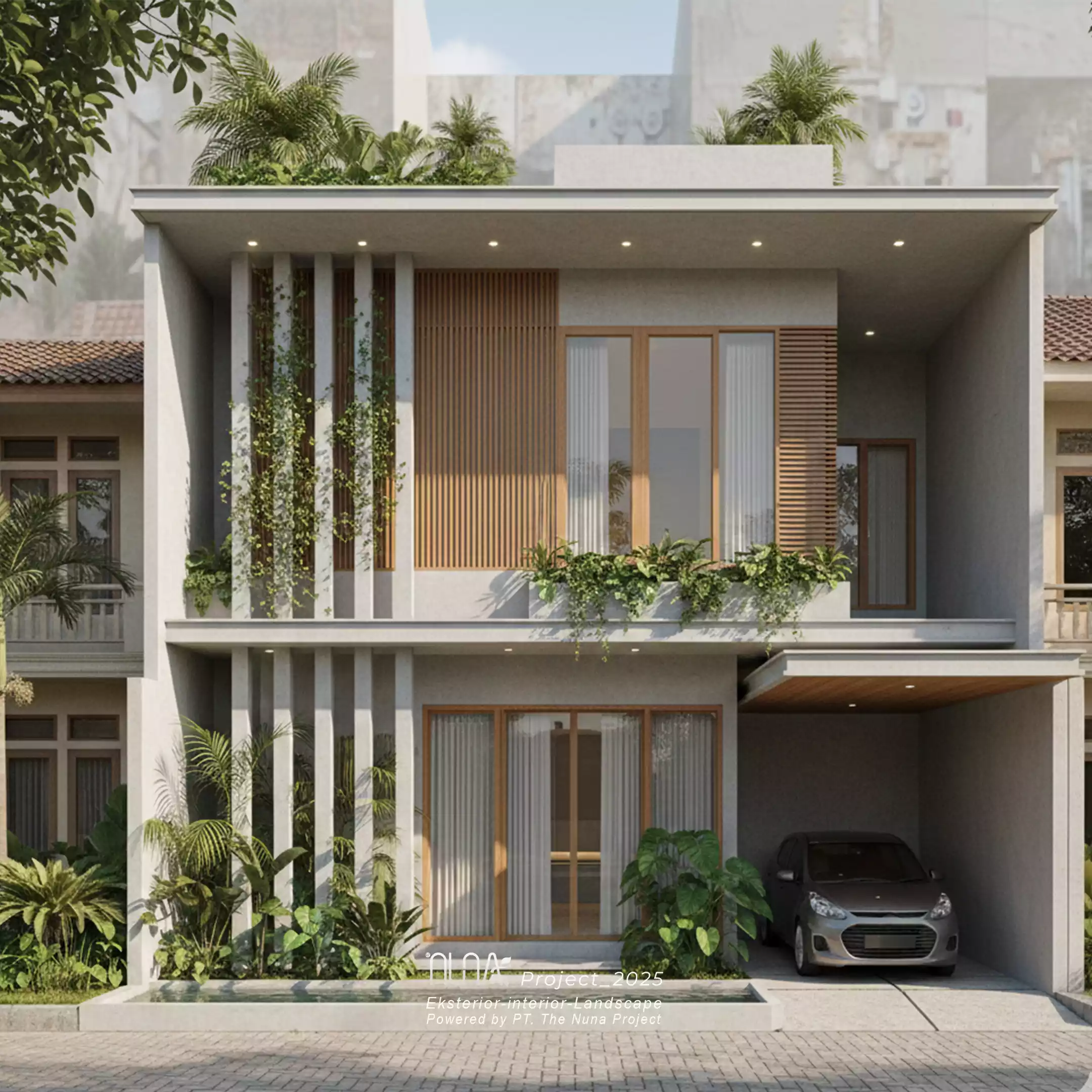 Rumah compact lahan terbatas