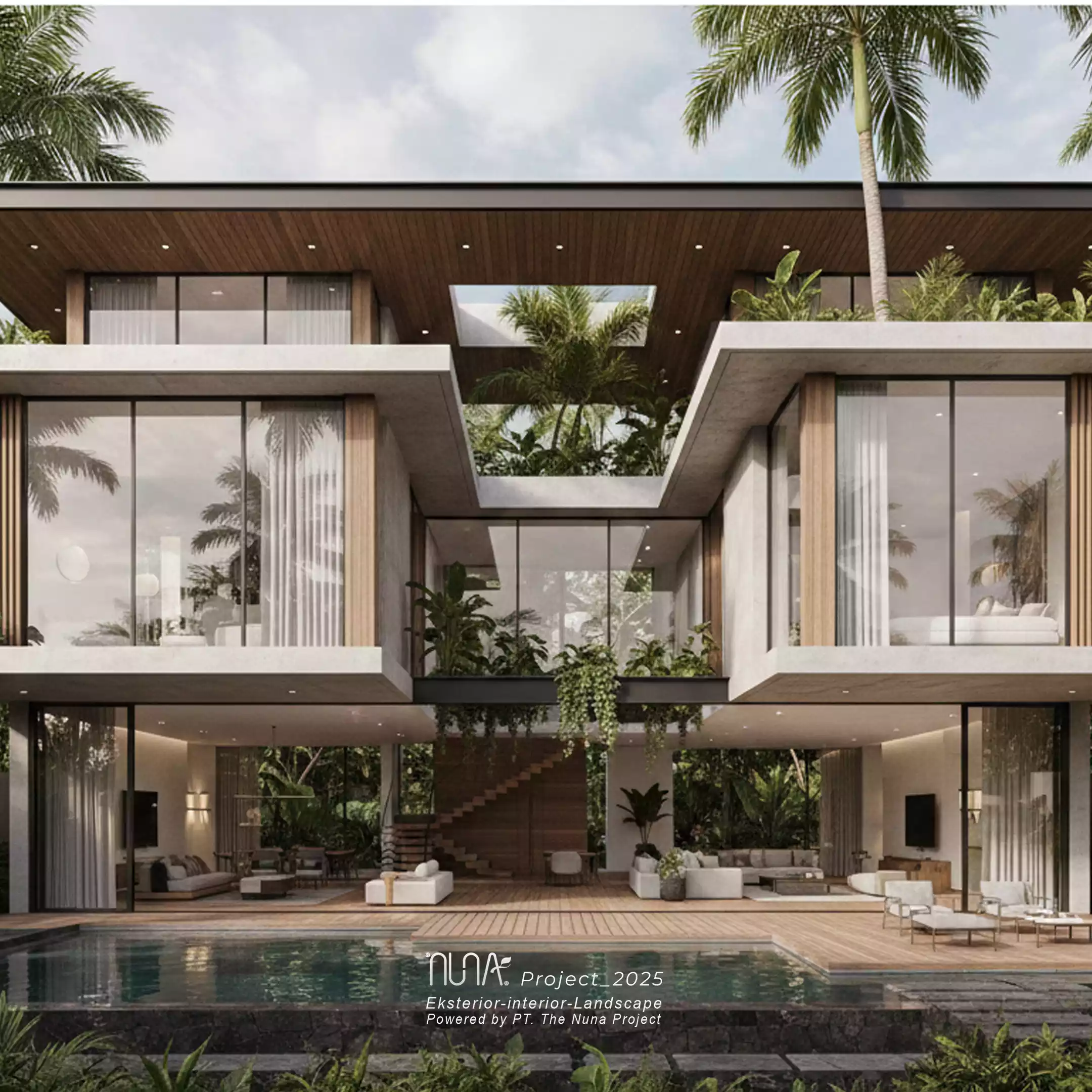 Rumah dengan pencahayaan alami