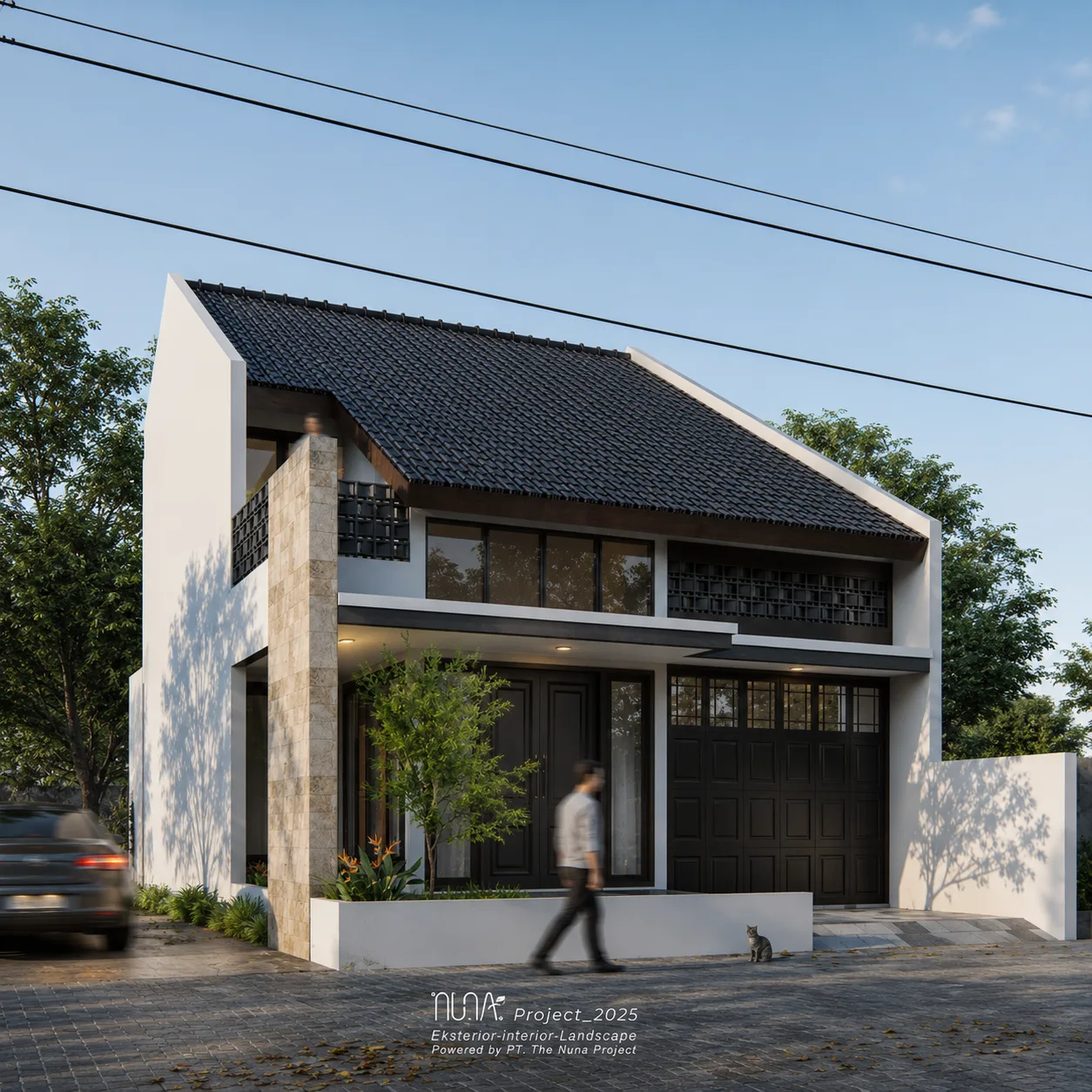 Desain Rumah Modern Tropis | Pa Nggoyo - Gallery 1