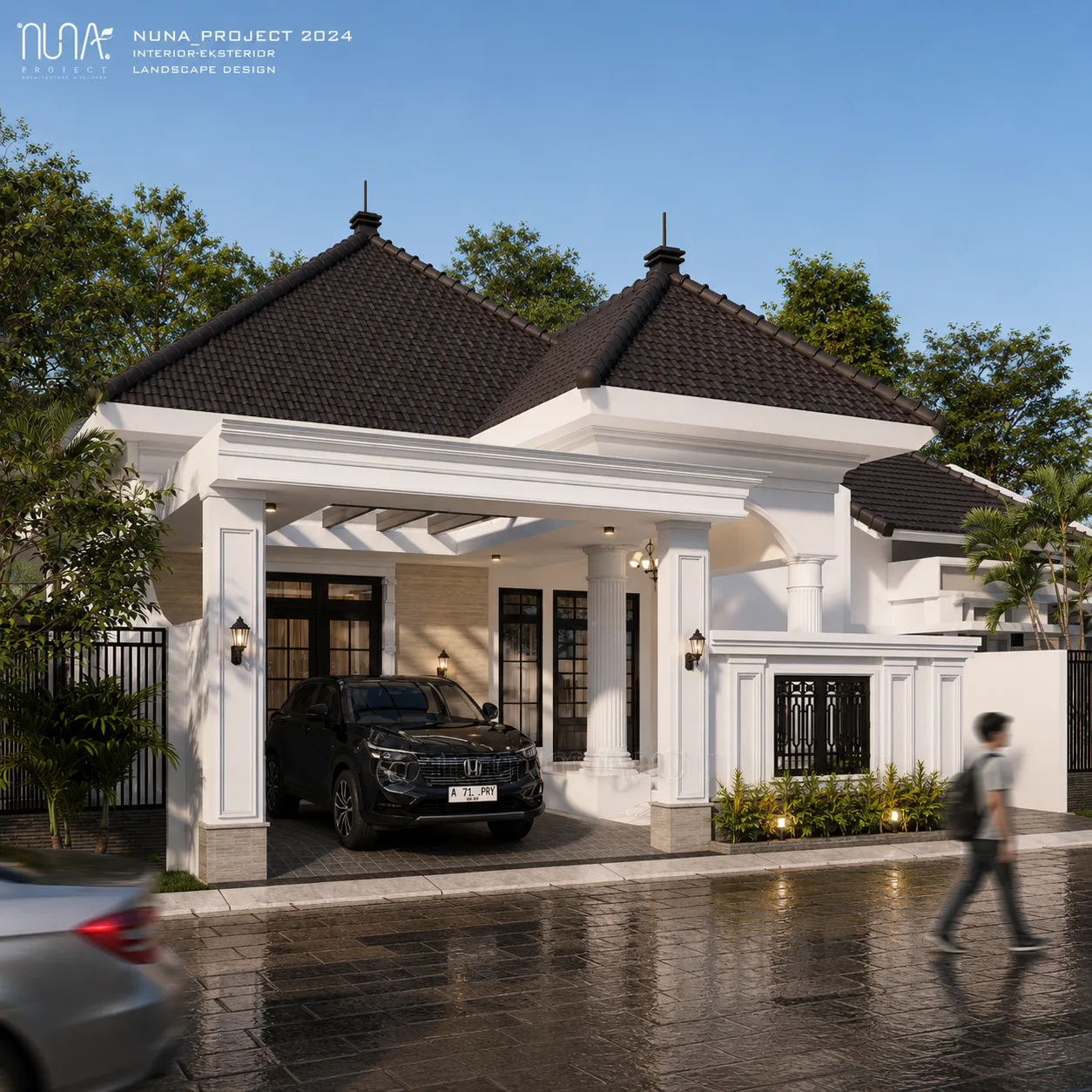 Desain Rumah Klasik Modern | Pa Mustaqim Tegal - Gallery 1