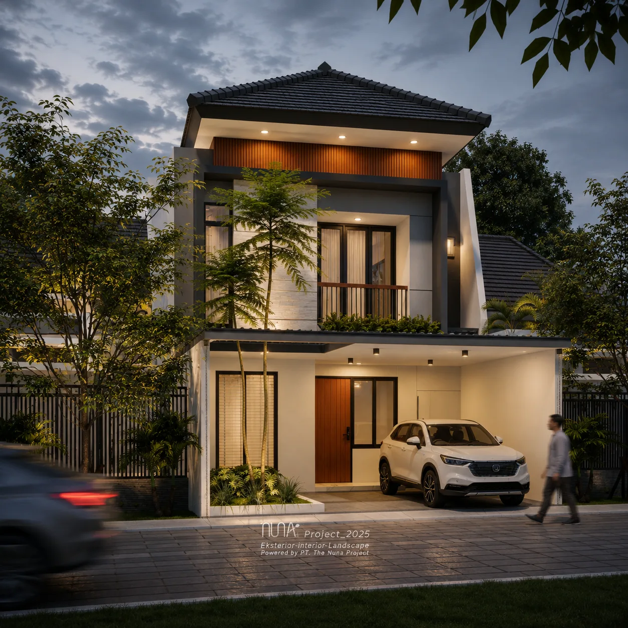 Desain Rumah Modern Tropis - Gallery 2
