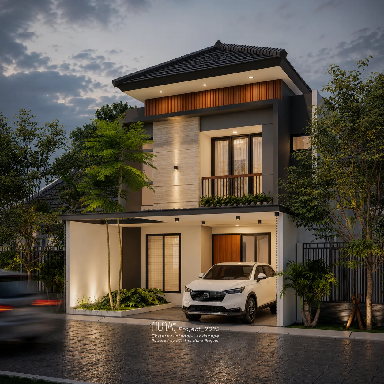 Desain Rumah Modern Tropis - Gallery 3