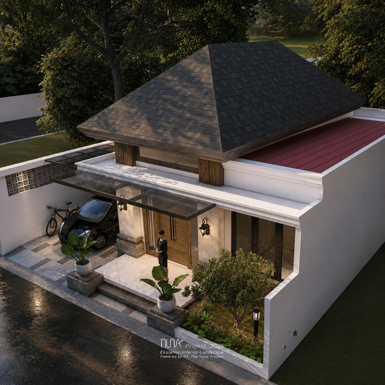 Desain Rumah Modern Tropis | Pa Amar Bumiayu - Gallery 4