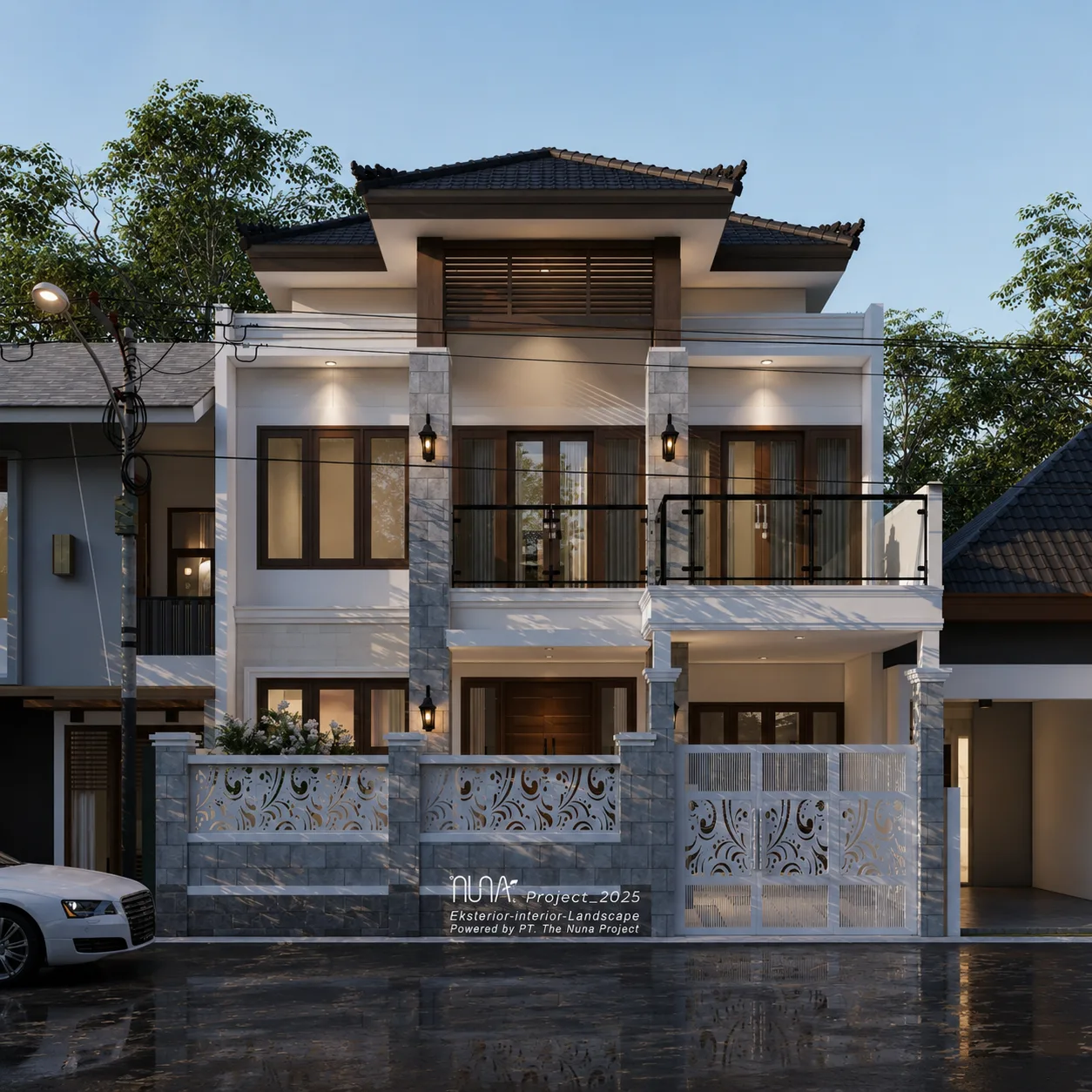 Desain Rumah Modern Tropis | Pak Haji Adjie - Gallery 1