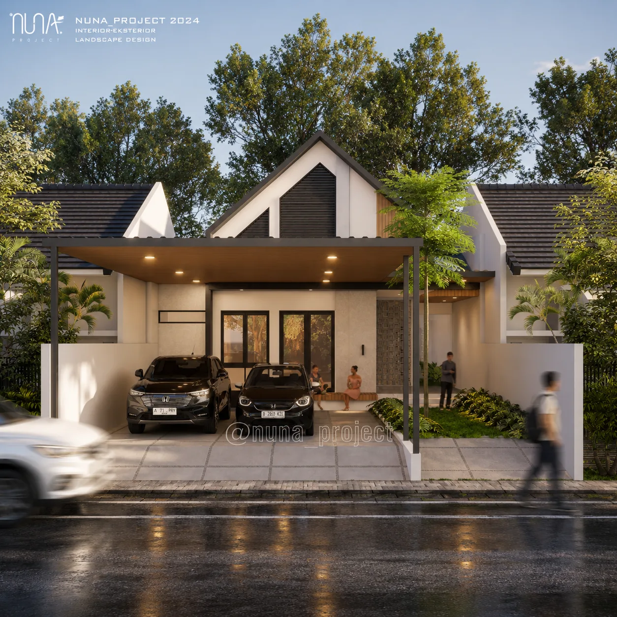 Desain Rumah Modern Tropis | Pa Teguh - Gallery 2