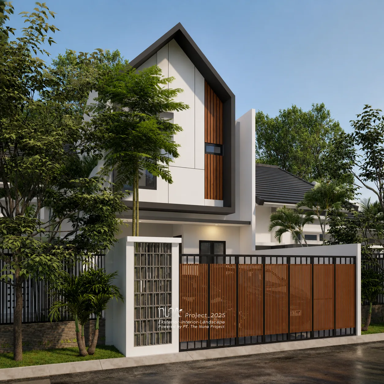 Desain Rumah Modern Minimalis | Unit Perumahan Pondok Kelapa - Gallery 1