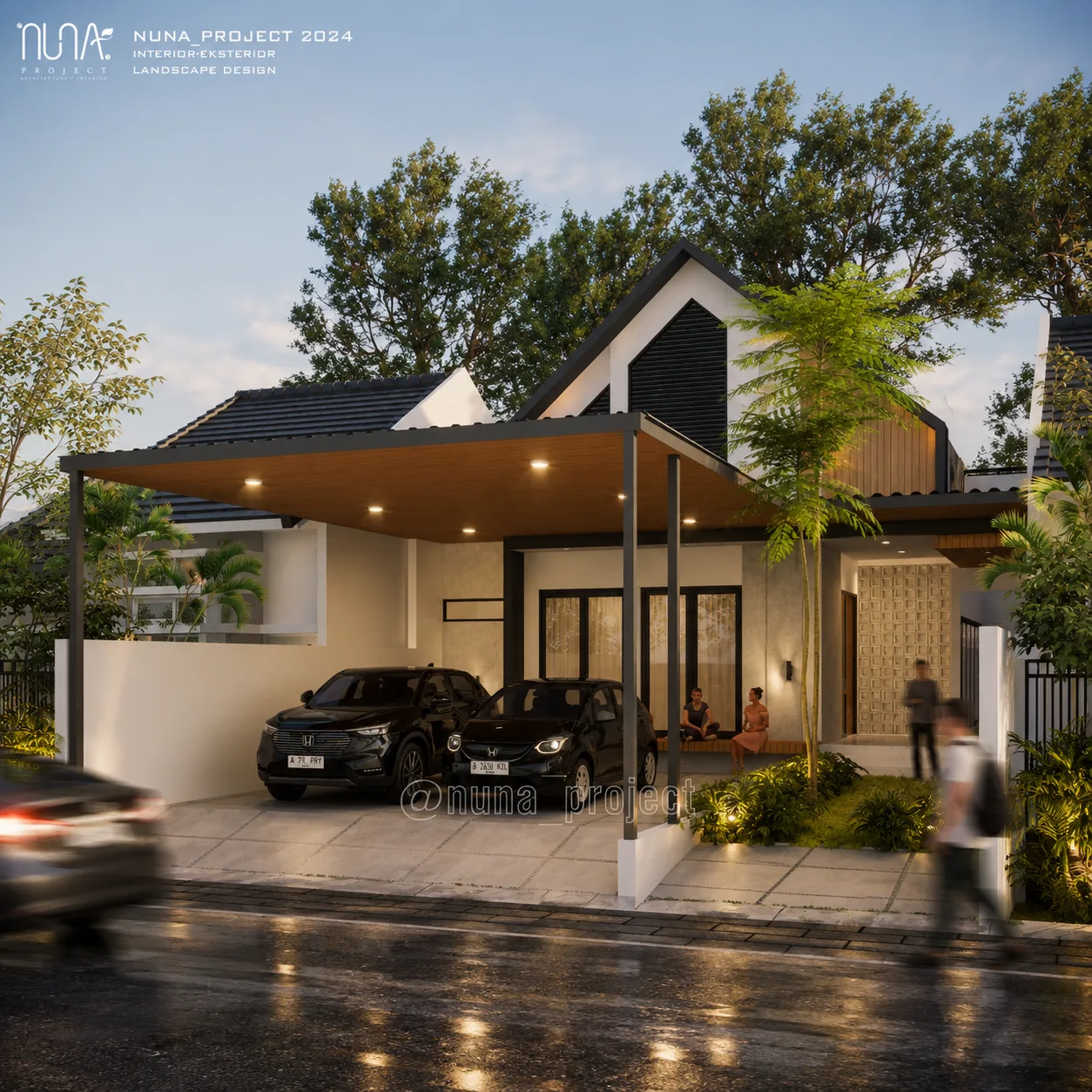 Desain Rumah Modern Tropis | Pa Teguh - Gallery 3