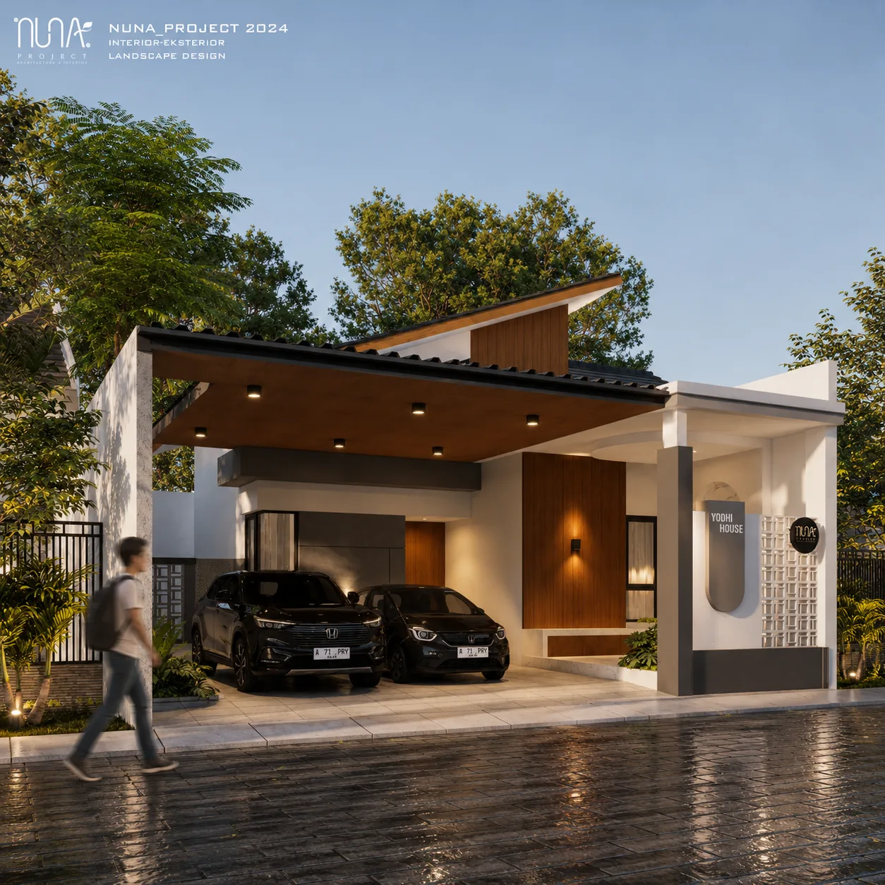 Desain Rumah Modern Tropis | Pa Yodi Slawi - Gallery 2