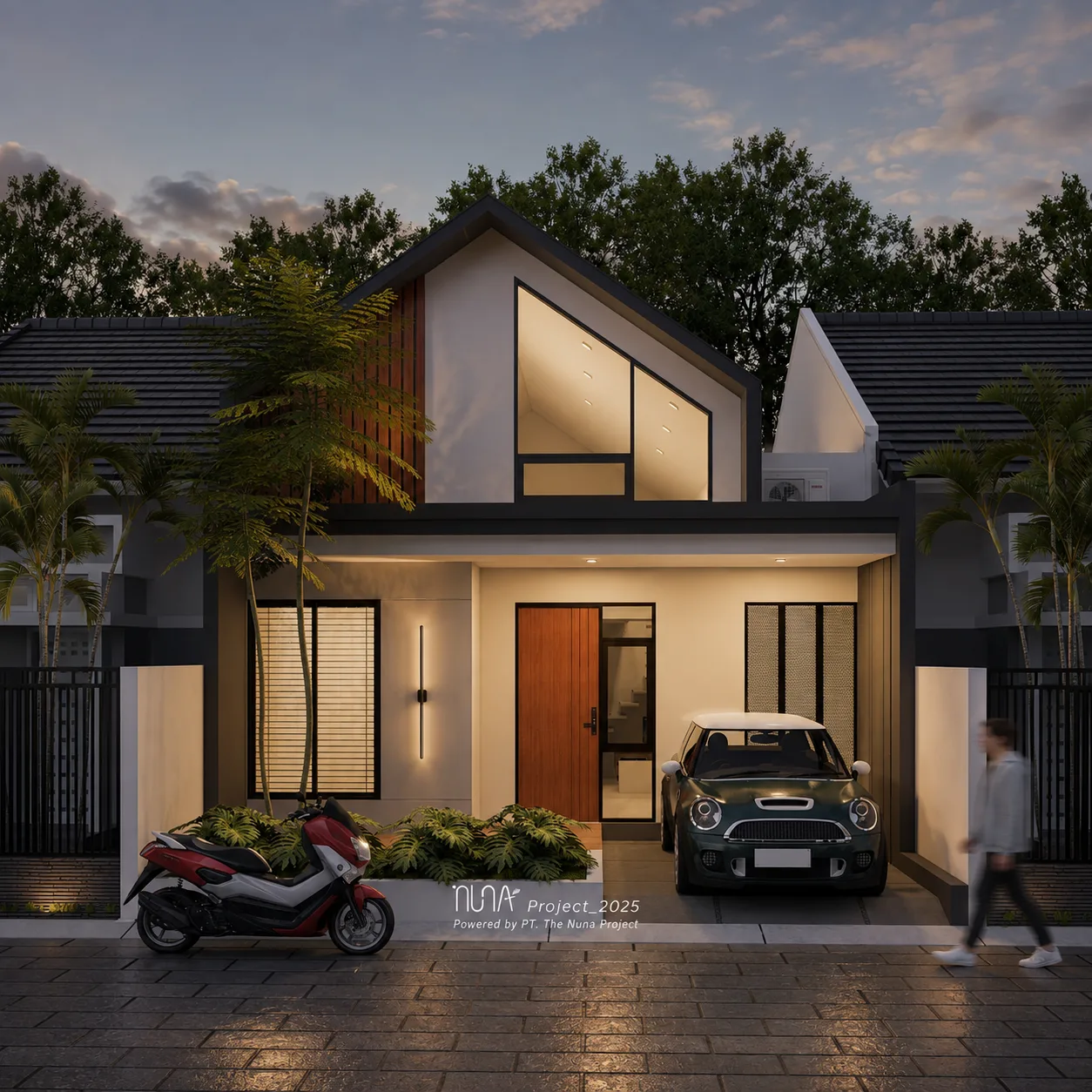 Desain Rumah Modern Minimalis | Bu Nuriyah