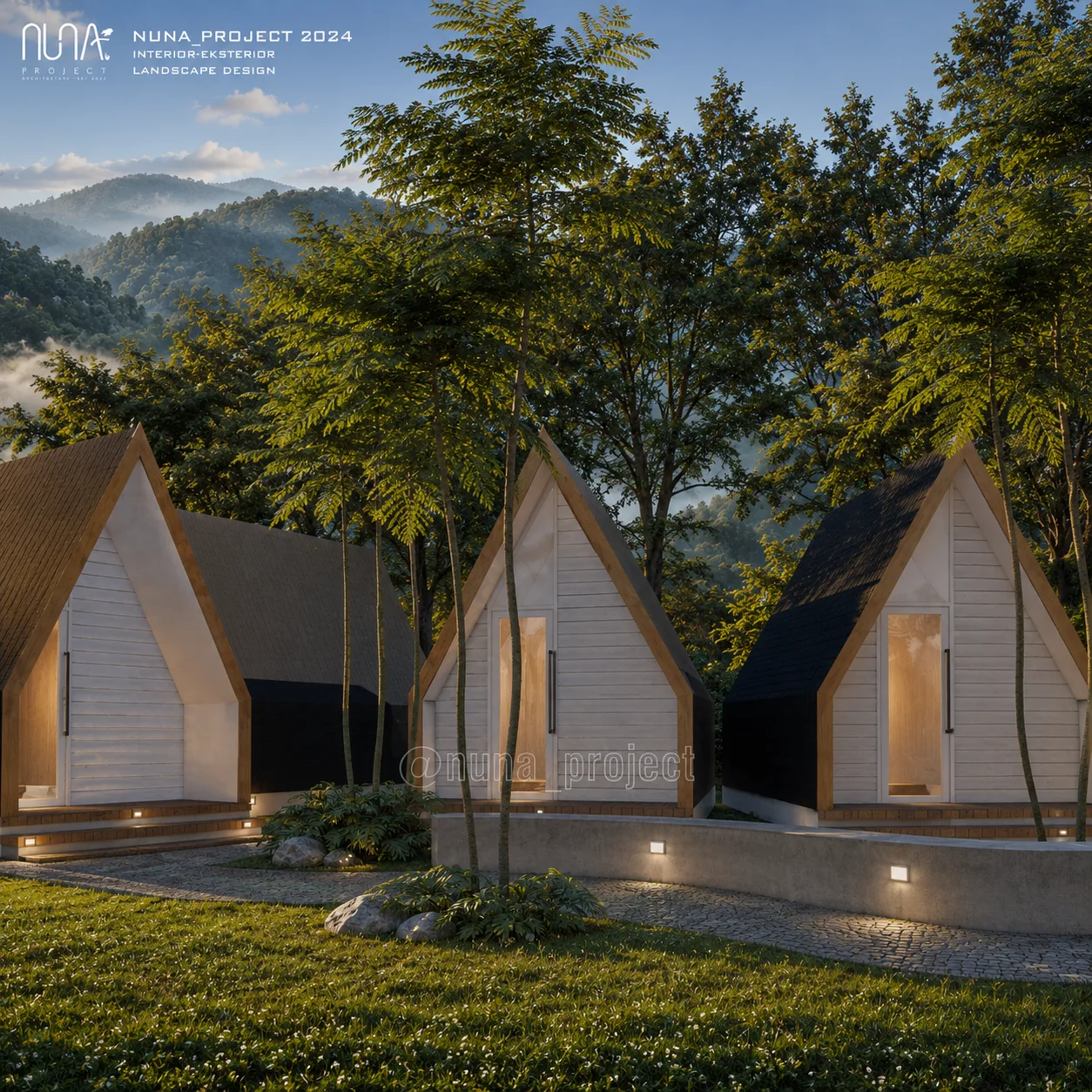 Desain Penginapan Pegunungan | Puncak Bogor - Gallery 1