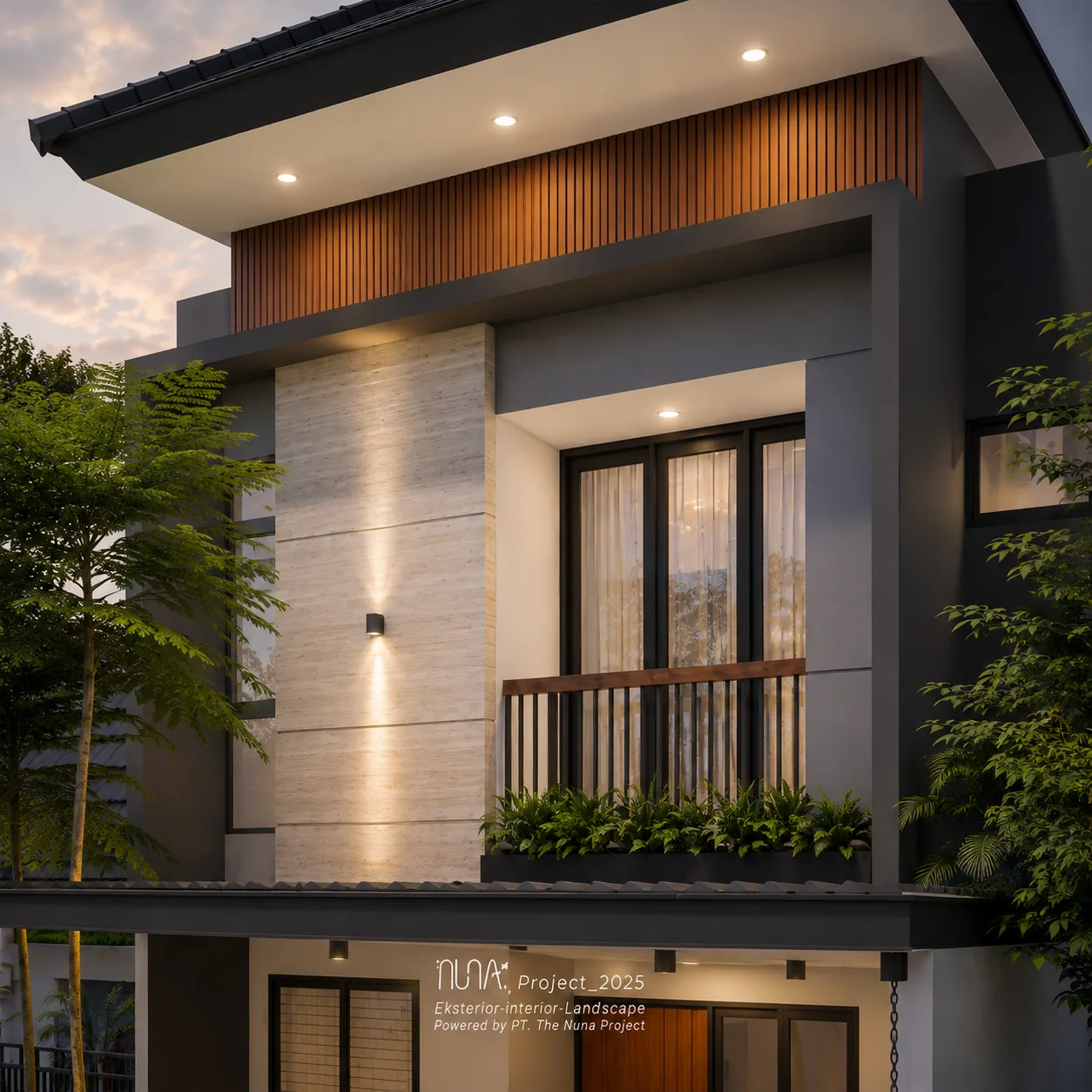 Desain Rumah Modern Tropis - Gallery 4