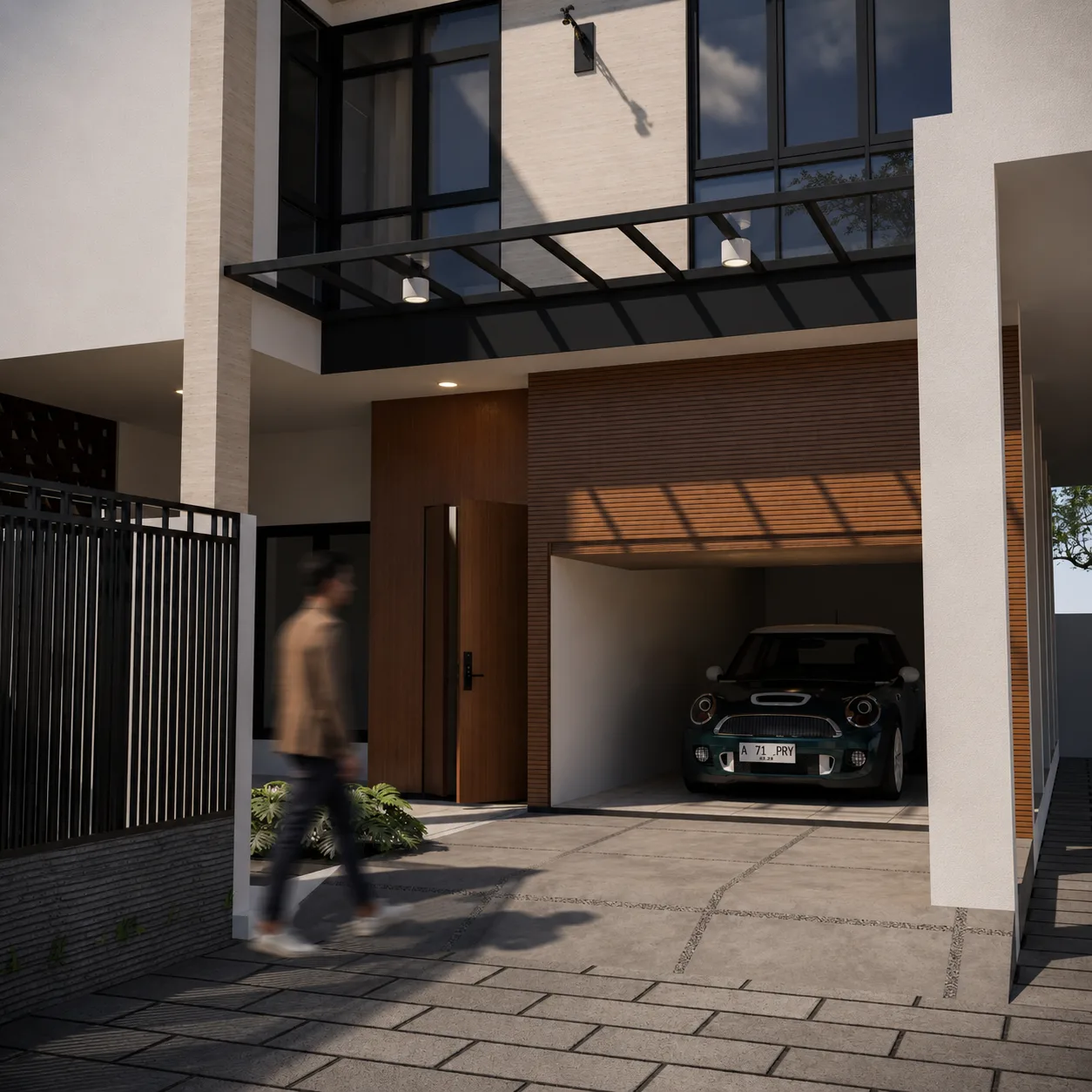 Desain Rumah Modern Minimalis | Bapak Muzamil - Gallery 6