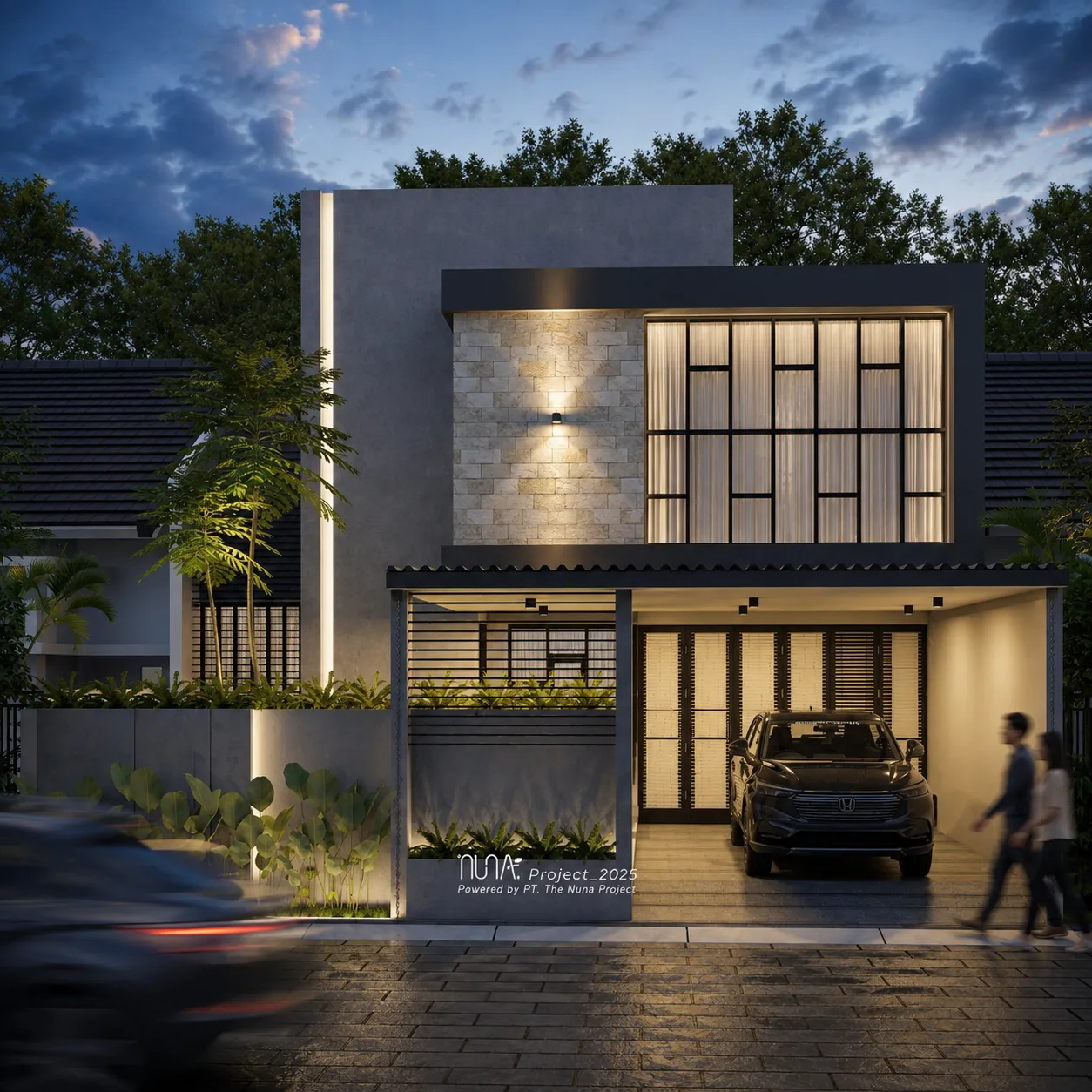 Desain Rumah Modern Kontemporer - Gallery 2